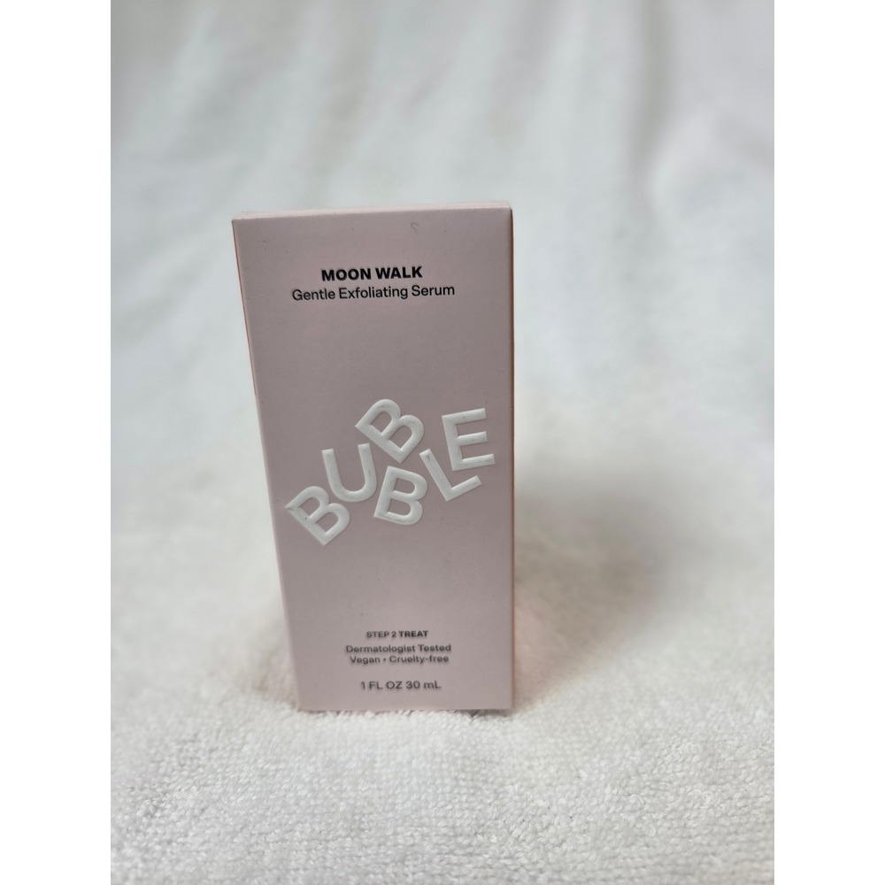 Bubble Skincare Moon Walk Gentle Exfoliating Serum Brand New‎ 1 fl oz.